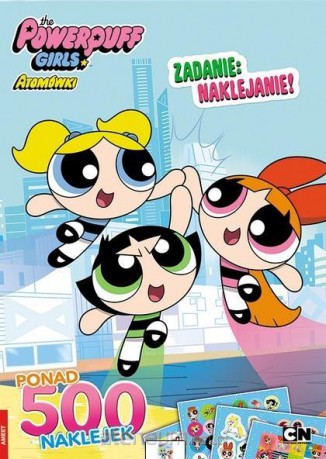 Atomówki. Zadanie: naklejanie! [KSIĄŻKA]