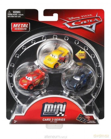 Auta. Mini Racers 3-pak I