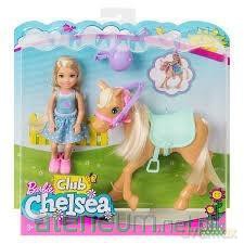 Barbie Club Chelsea i kucyk
