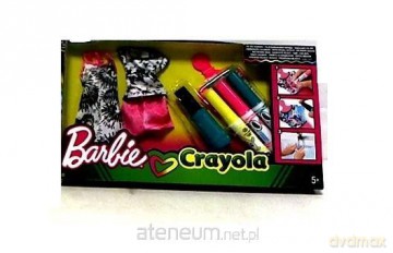 Barbie Crayola Zrób to sama - Stylowe szablony 1
