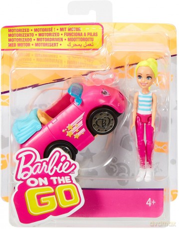 Barbie On The Go pojazd z lalką