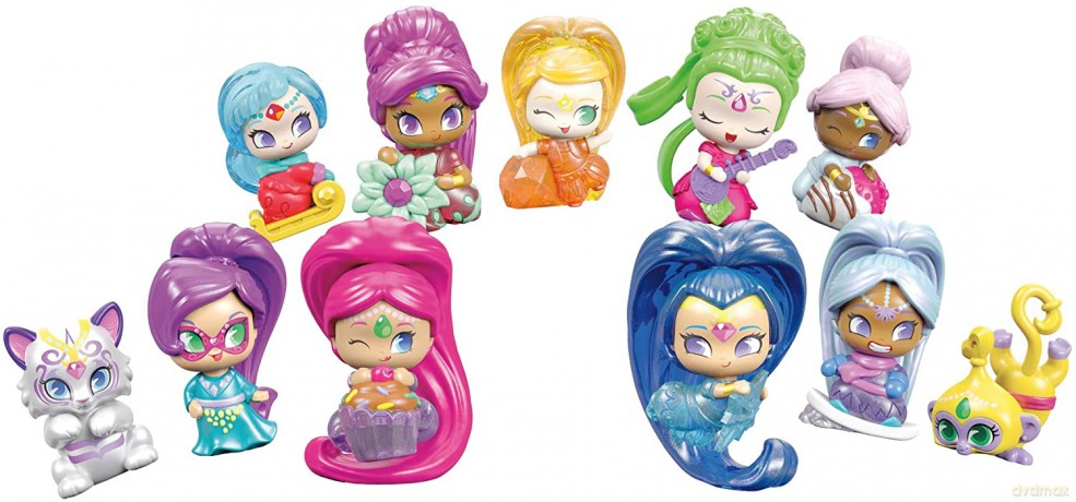 Barbie Shimmer&Shine Dżiny - niespodzianki