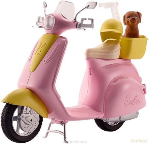 Barbie skuter ze szczeniaczkiem
