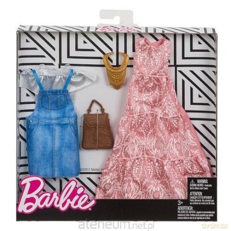 Barbie ubranka z akcesoriami 2 pak 2