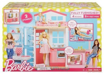 Barbie. Domek dwupoziomowy