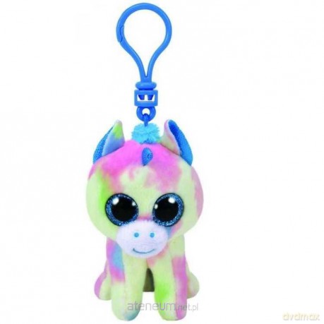 Beanie Boos Blitz - niebieski jednorożec brelok