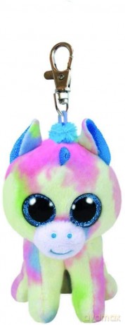 Beanie Boos Blitz - niebieski jednorożec brelok
