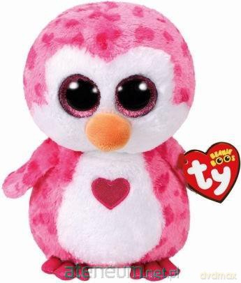 Beanie Boos Juliet - różowy pingwin 24 cm
