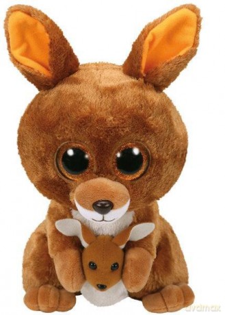 Beanie Boos Kipper - brązowy kangur 24 cm