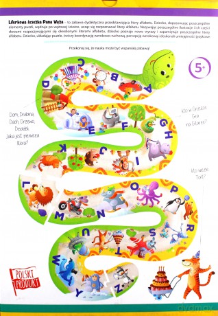 CASTOR Literkowa Ścieżka Pana Węża [PUZZLE]