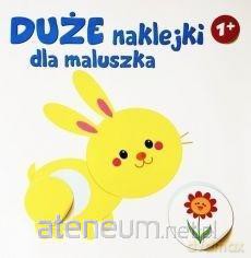 Duże naklejki dla maluszka - królik 1+ [KSIĄŻKA]