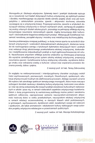 Edukacja artystyczna. Dylematy teorii i praktyki - Małgorzata Lubienieck [KSIĄŻKA]