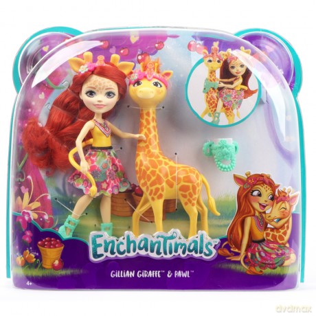 Enchantimals. Gillian i żyrafa