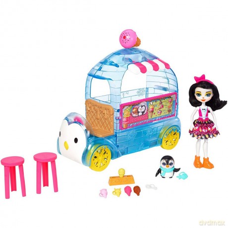 Enchantimals. Mobilna budka z lodami