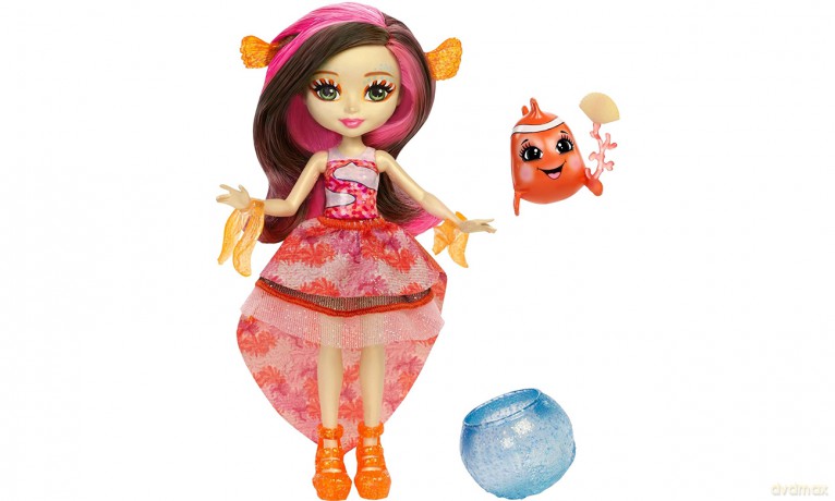 Enchantimals. Morskie lalki Clarita Clownfish