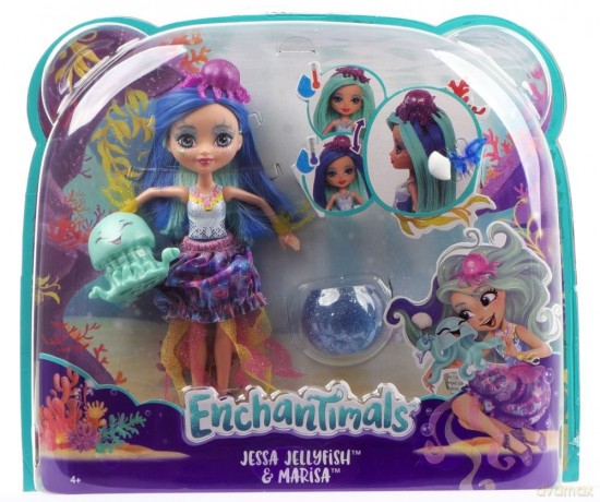 Enchantimals. Morskie lalki Jessa Jellyfish