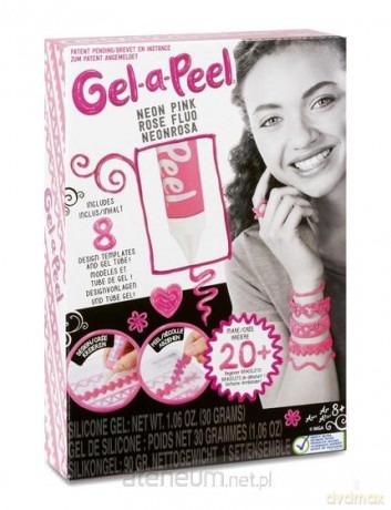 Gel-a-Peel Zestaw podstawowy - neonowy róż