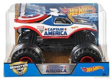 Hot Wheels Monster Jam Captain America 1:24