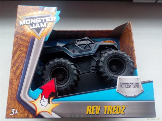 Hot Wheels Monster Jam Solider Fortune Black Ops