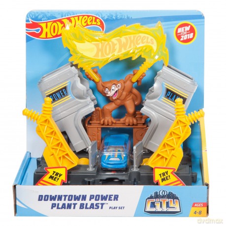 Hot Wheels City  Odjazdowa elektrownia FRH31