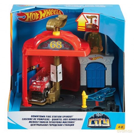 Hot Wheels Odjazdowa Remiza Strażacka