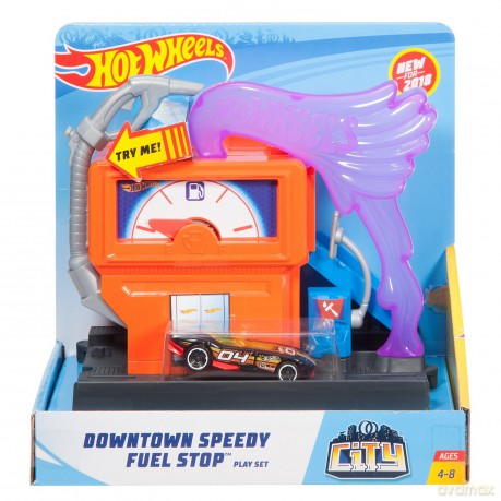 Hot Wheels Odjazdowa Stacja Paliw