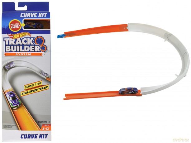 Hot Wheels Track Builder Zestaw Zakręt