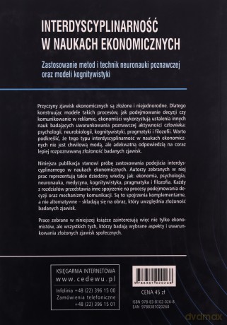 Interdyscyplinarność w naukach ekonomicznych - Agata Wawrzyniak, Barbara Wąsikowska, Maciej Witek [KSIĄŻKA]