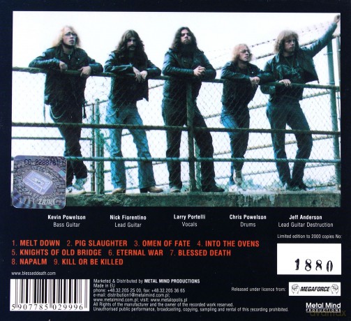 Blessed Death: Kill Or Be Killed (Remastered) (digipack) [CD]