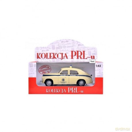 Kolekcja PRL-u Warszawa M-20 Pogotowie Ratunkowe