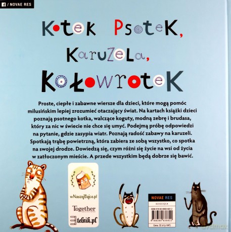 Kotek Psotek, karuzela, kołowrotek [KSIĄŻKA]