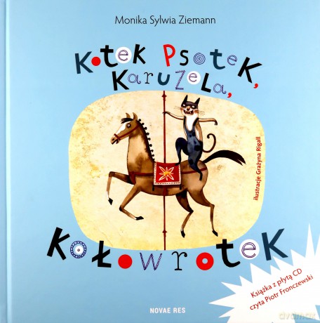 Kotek Psotek, karuzela, kołowrotek [KSIĄŻKA]