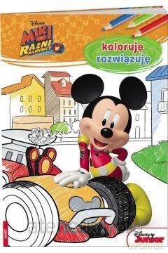 Miki i Raźni Rajdowcy. Koloruję, rozwiązuję [KSIĄŻKA]