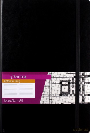 Notes A5 Linia Formalizm Czarny
