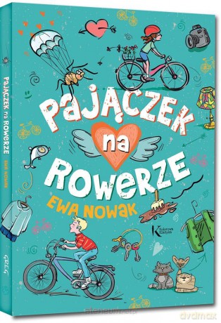 Pajączek na rowerze kolor - Ewa Nowak [KSIĄŻKA]