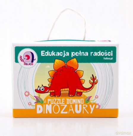 Puzzle domino - Dinozaury [PUZZLE]