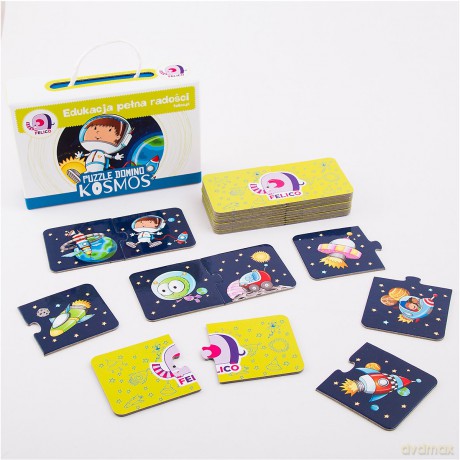 Puzzle domino - Kosmos [PUZZLE]