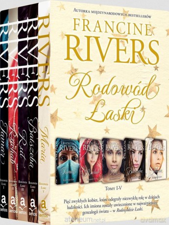Rodowód Łaski (Tom 1-5) Pakiet - Francine Rivers [KSIĄŻKA]