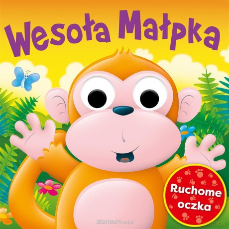 RUCHOME OCZKA Wesoła Małpka [KSIĄŻKA]