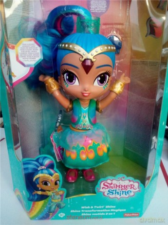 Shimmer&Shine Tęczowa lalka 2w1