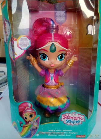 Shimmer&Shine Tęczowa lalka 2w1 2