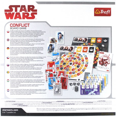 Star Wars 8 Conflict (Gwiezdne Wojny) [GRA PLANSZOWA]