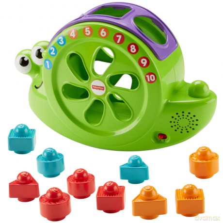 Śpiewający Ślimak - sorter kształtów