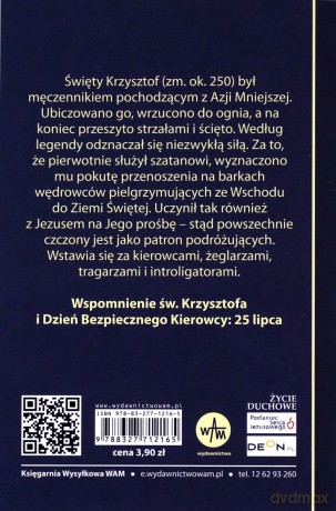 Święty Krzysztof. Modlitewnik [KSIĄŻKA]
