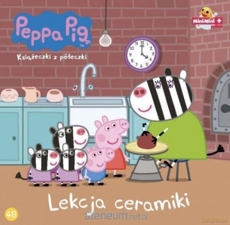 Świnka Peppa. Książeczki z półeczki 48 Lekcja ceramiki [KSIĄŻKA]