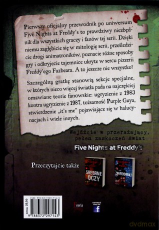 The Freddy Files. Oficjalny przewodnik po grze - Scott Cawthon, Kira Breed-Wrisley [KSIĄŻKA]