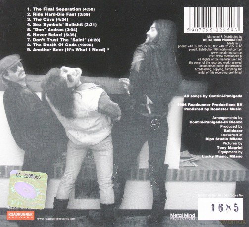 Bulldozer: The Final Separation (Remastered + Bonus Tracks) (digipack) [CD]
