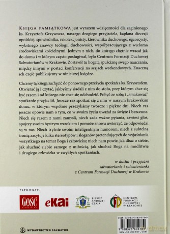 W duchu i przyjaźni - ks. Krzysztof Grzywocz [KSIĄŻKA]