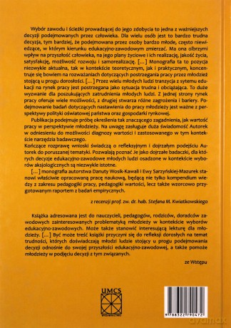 Wartość pracy w percepcji młodzieży stojącej - Ewa Sarzyńska-Mazurek, Danuta Wosik-Kawala [KSIĄŻKA]