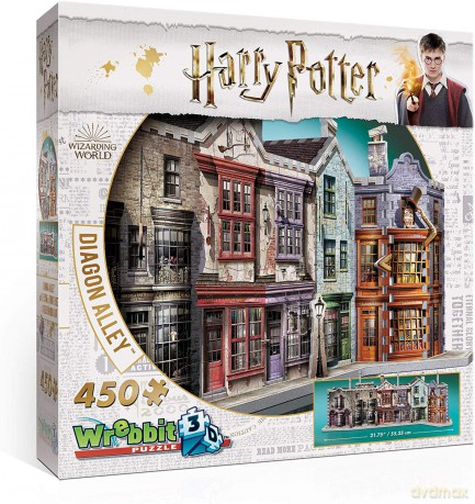 Wrebbit puzzle 3D 450 el Harry Potter Diagon Alley [PUZZLE]